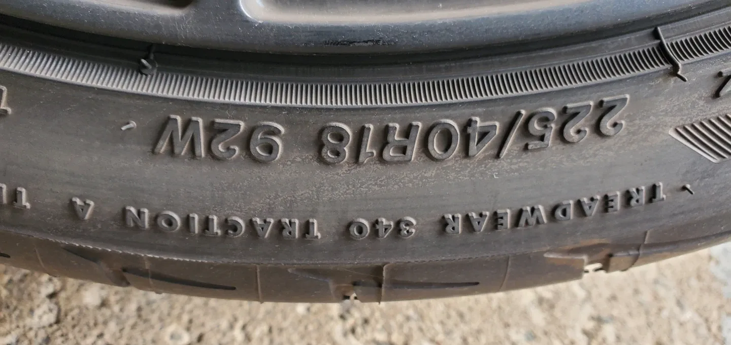 18" 5x112 Oz Racing Style + Indy 500 Like New image indicator(5)