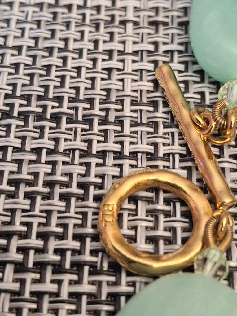 Turquoise Ralf Lauren Stone Beaded Necklace image indicator(2)