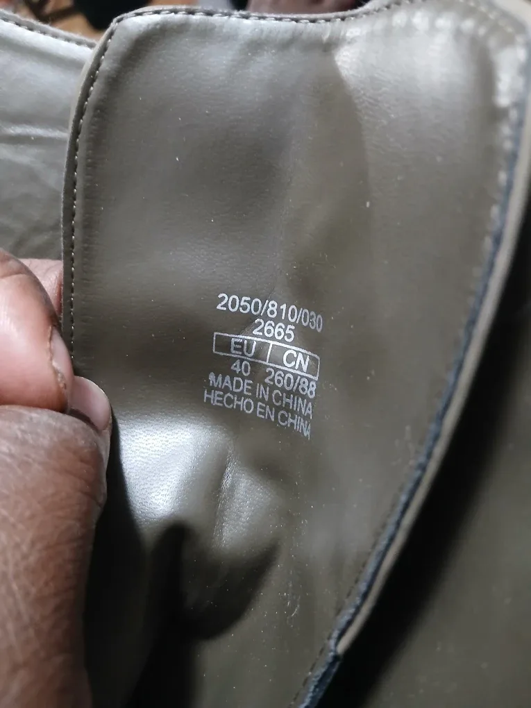Zara Lace-Up Buckle Boots - Size 40 image indicator(6)