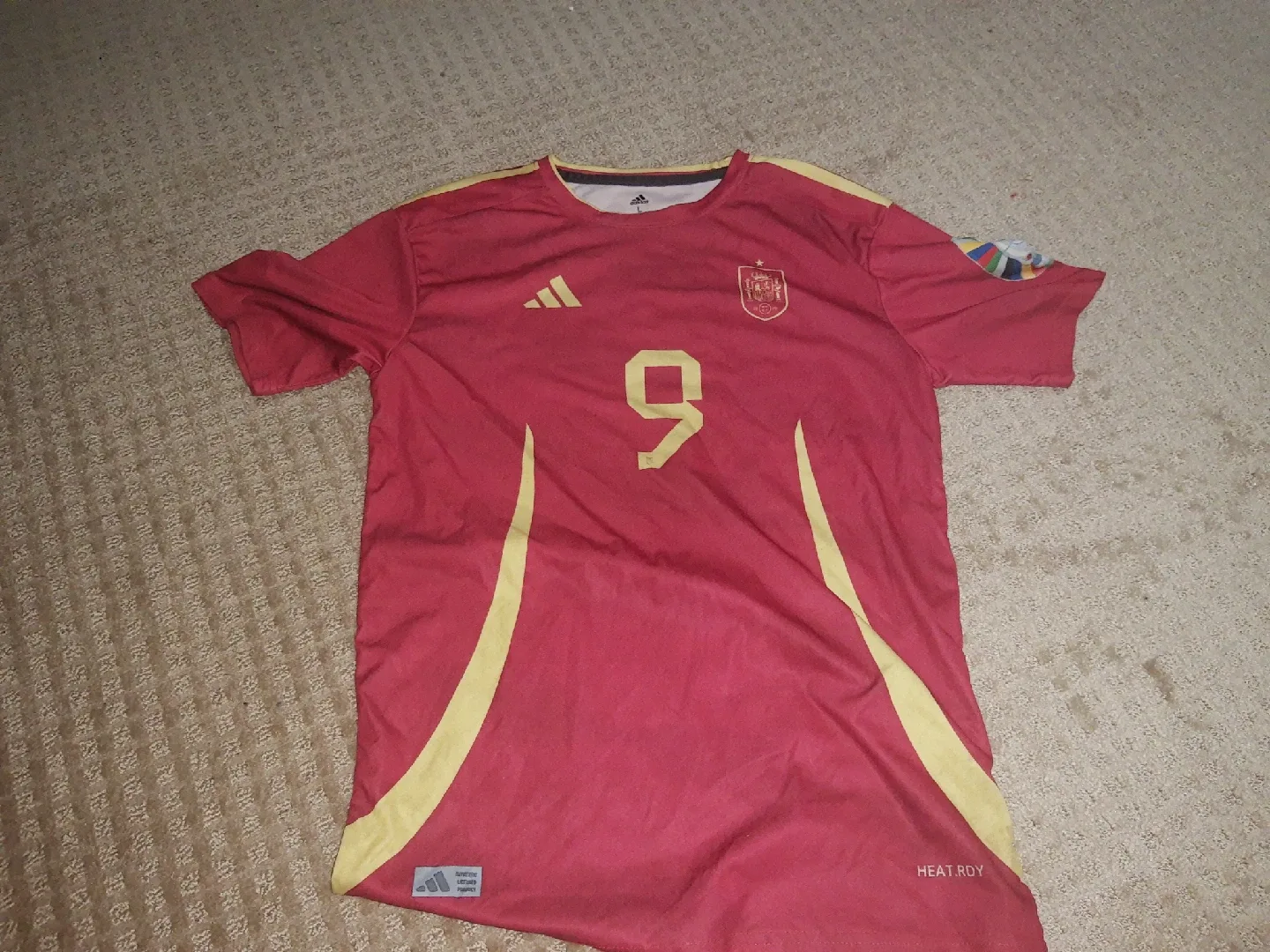 Adidas Spain Gavi #9 Soccer Jersey image indicator(2)