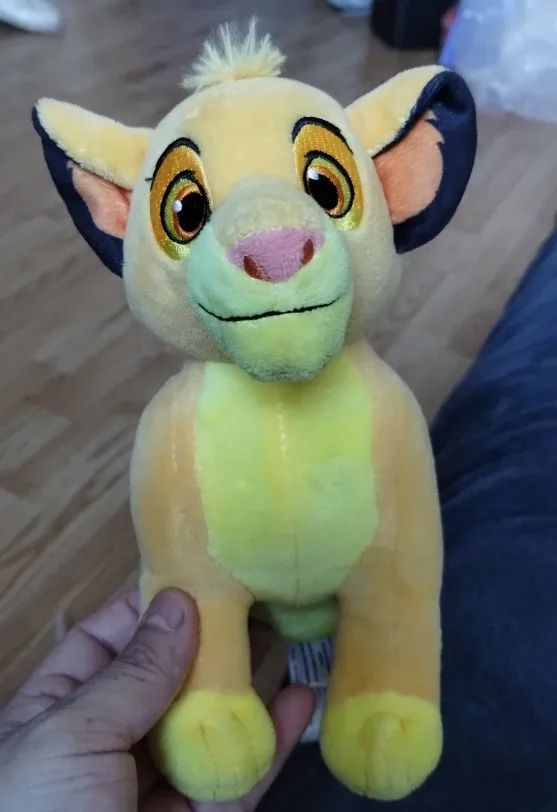 DISNEY LION KING  Simba Plush. 9 INCH.