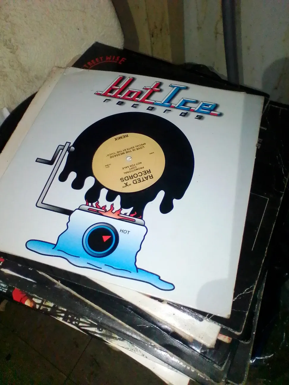 Hot Ice Records Promotional Vinyl