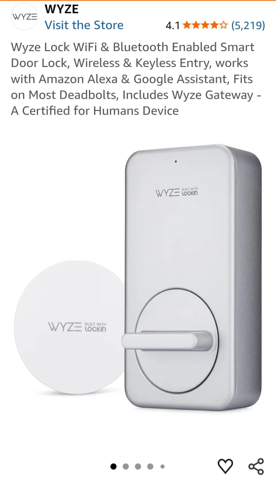 Wyze Lock WiFi & Bluetooth Enabled Smart Door Lock - photo 4