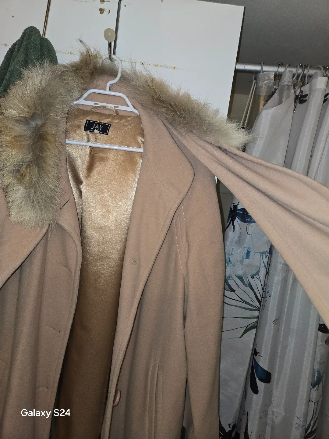 JAY Winter Coat with Fur Hood plus size thumbnail