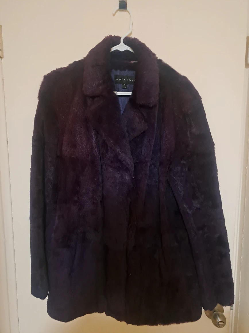 Gallery Faux Fur Coat XL