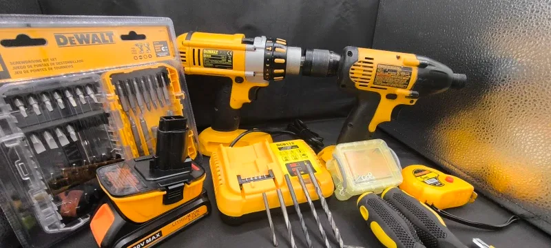 DEWALT Home Renovation Kit | Drill + Impact + Battery/Charger image indicator(10)