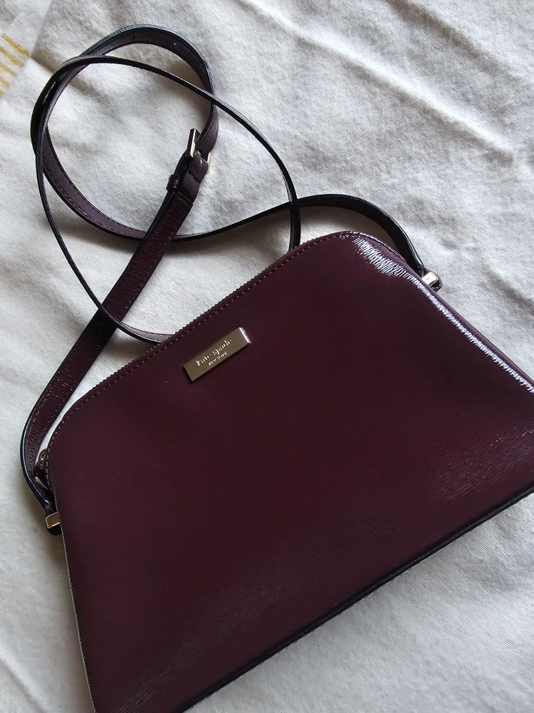 Kate Spade Burgundy Crossbody Bag