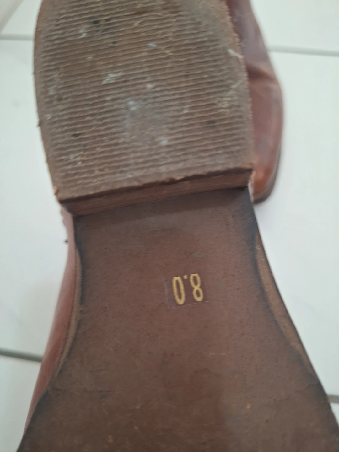 Steve Madden Brown Leather Booties - Size 8 - photo 3