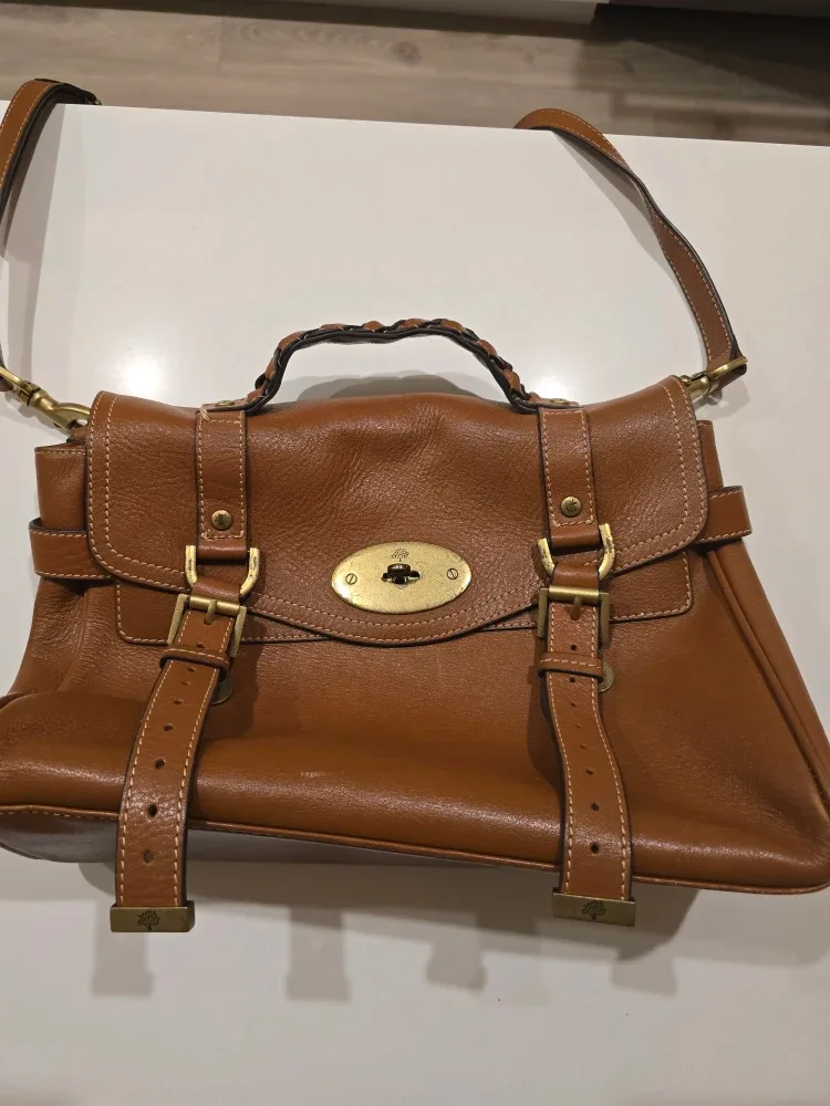 Mulberry Brown Leather Shoulder Bag image indicator(2)