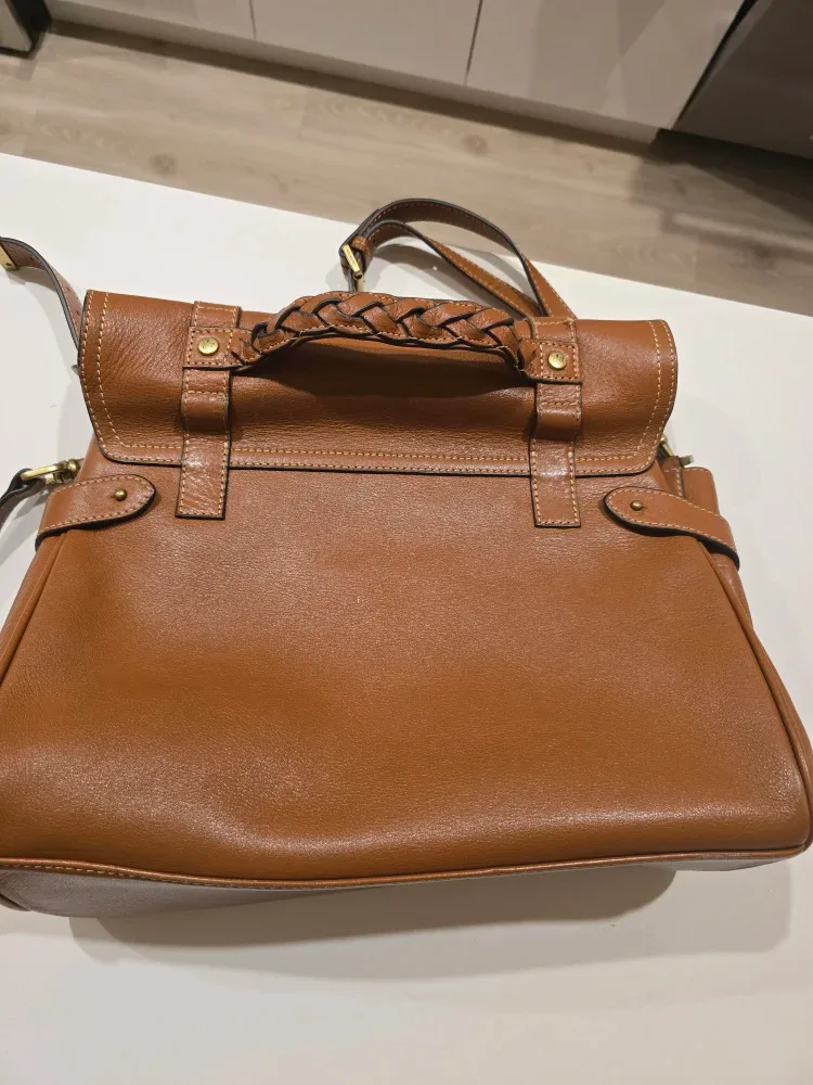 Mulberry Brown Leather Shoulder Bag image indicator(3)