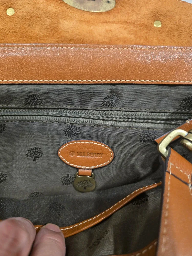 Mulberry Brown Leather Shoulder Bag image indicator(4)