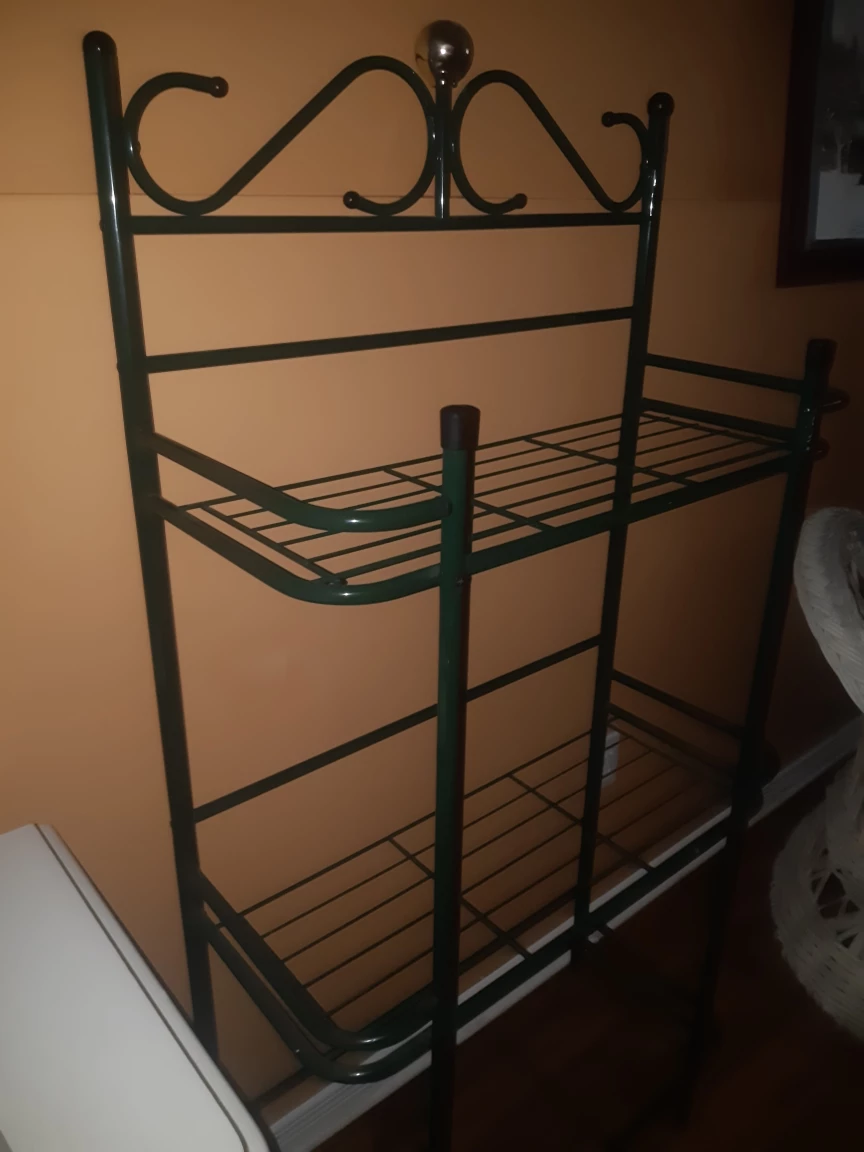 Metal Bathroom Shelf Rack - photo 2