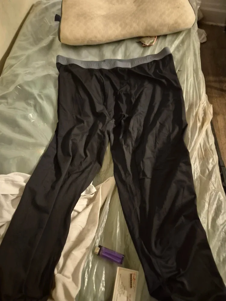 Fruit of the Loom Black Lounge Pants