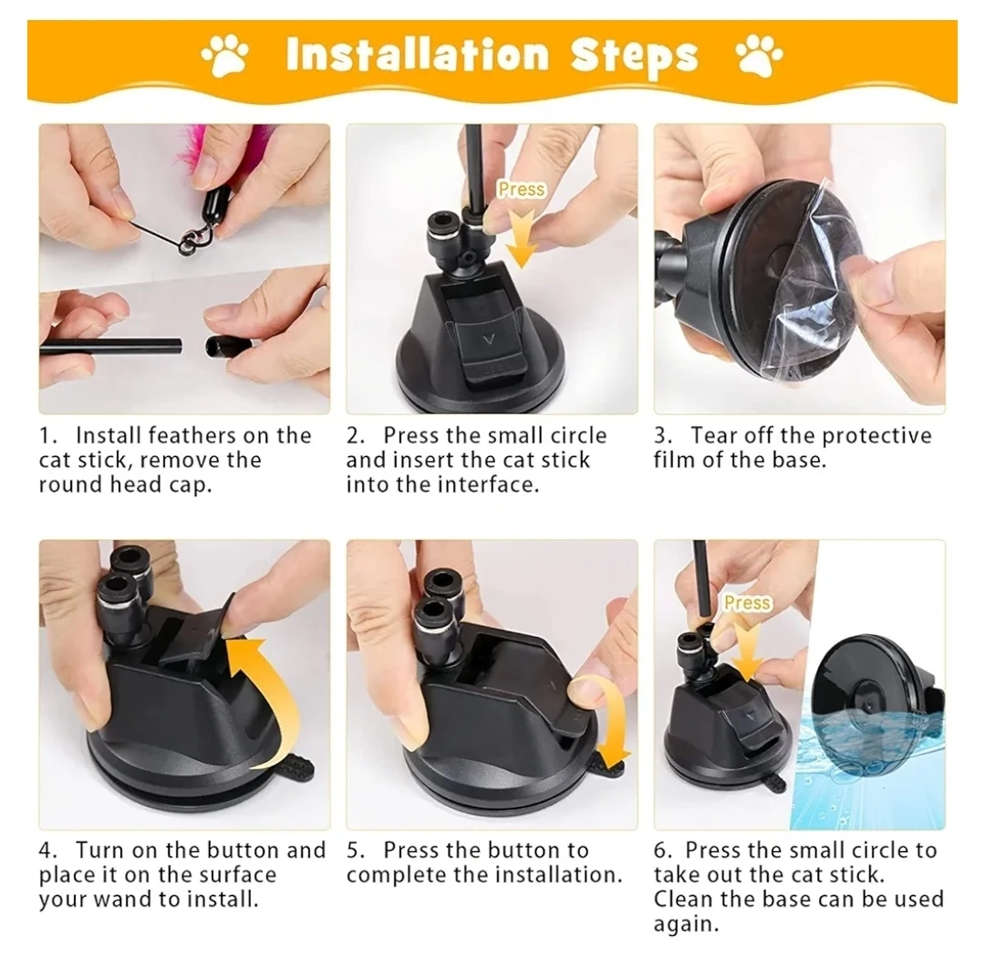 Cat Toy with Suction Cup - photo 3