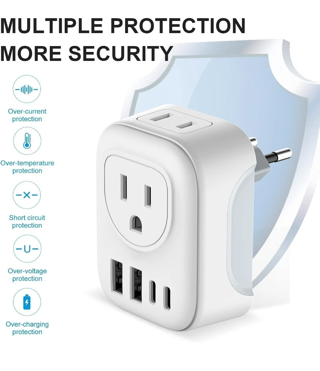Travel Plug Adapter -New - photo 2
