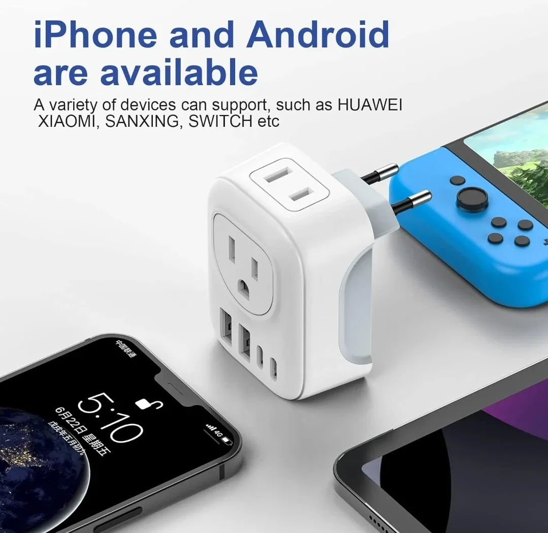 Travel Plug Adapter -New image indicator(3)