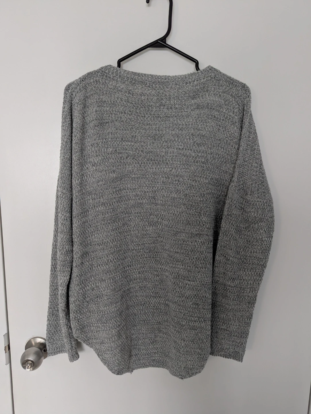 Don't Ask Why Grey Sweater - one size - photo 2