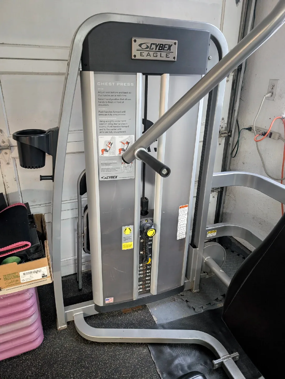 Cybex Eagle Chest Press Machine image indicator(3)