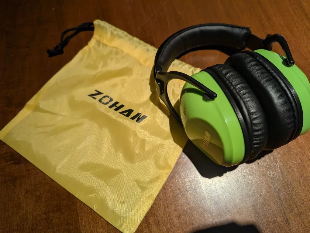 ZOHAN EM042 Kids Ear Protection - Green image indicator(2)