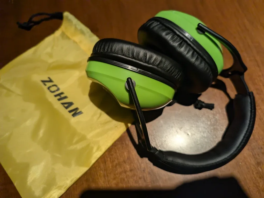 ZOHAN EM042 Kids Ear Protection - Green image indicator(3)