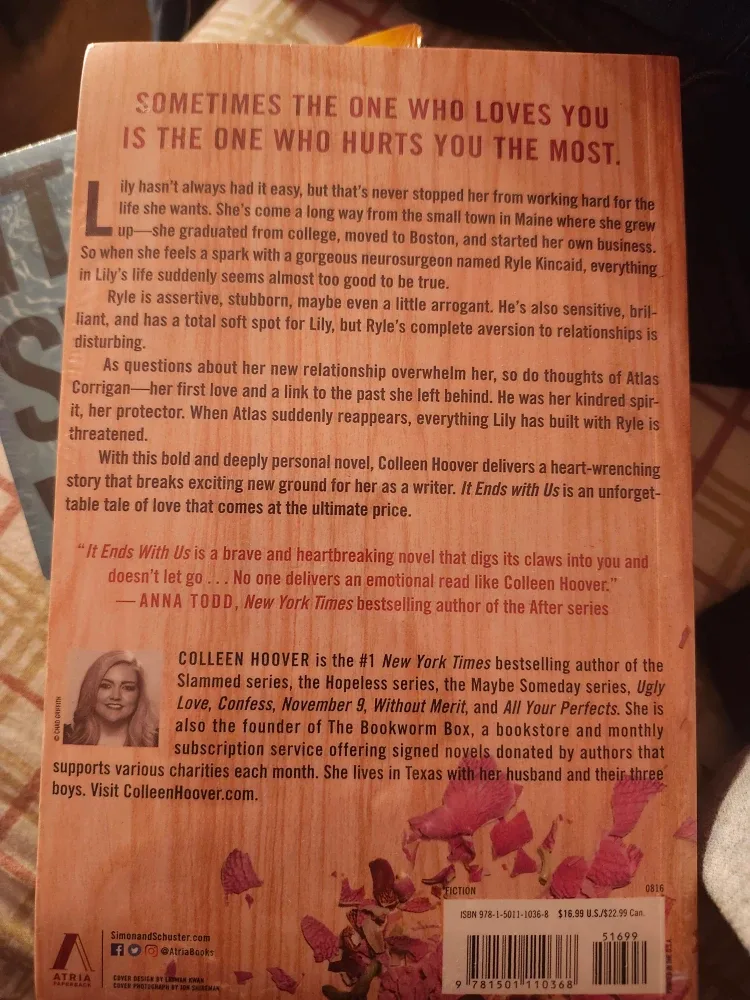 It Ends With Us & It Starts With Us by Colleen Hoover image indicator(4)