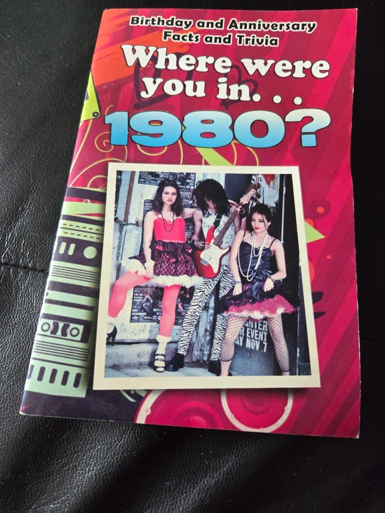 #FREE Where Were You In 1980 Trivia Book