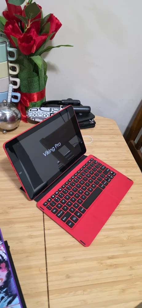 RCA Viking Pro Tablet with Keyboard - Red image indicator(2)