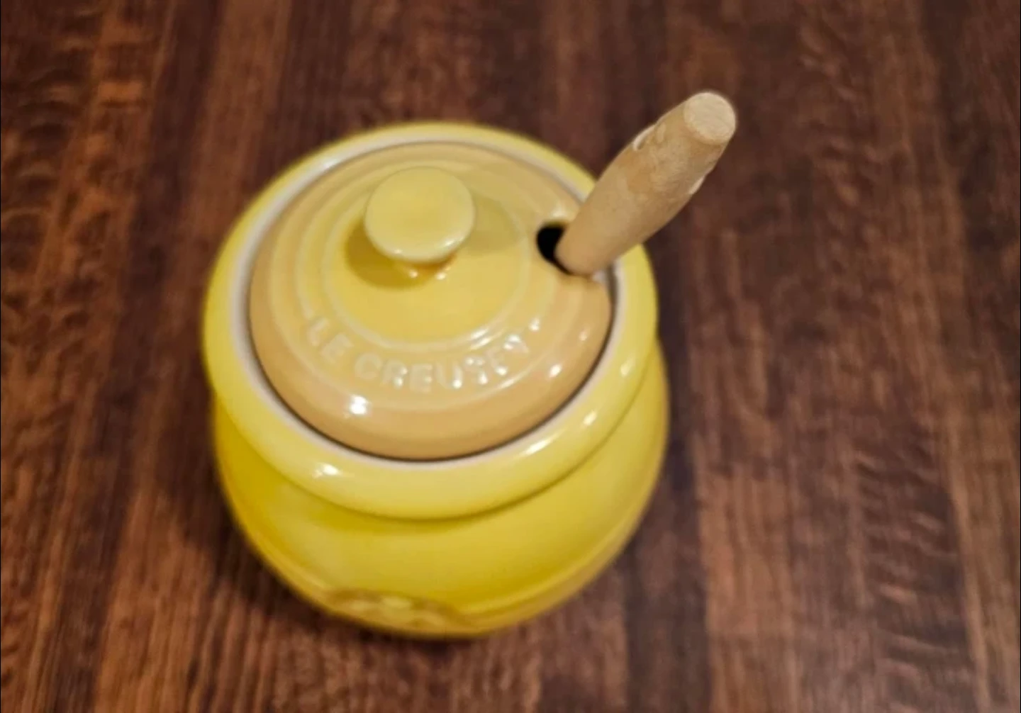 Le Creuset Honey Pot with Wooden Dipper - photo 4