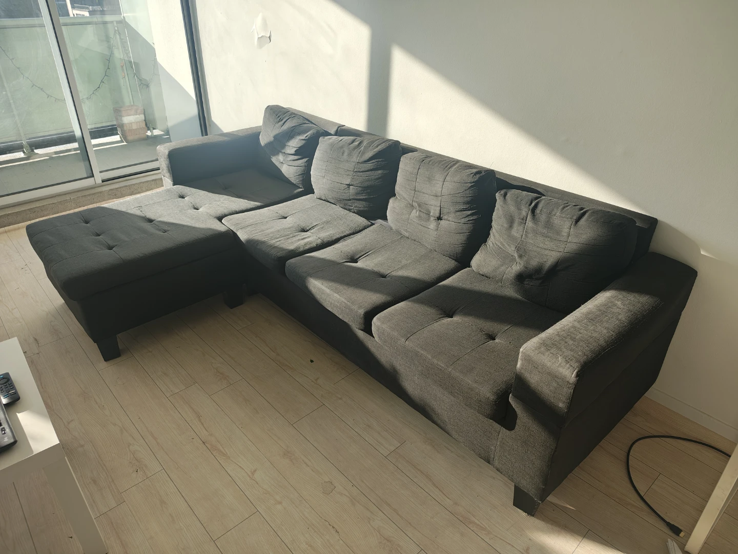 Dark Grey Sectional Sofa