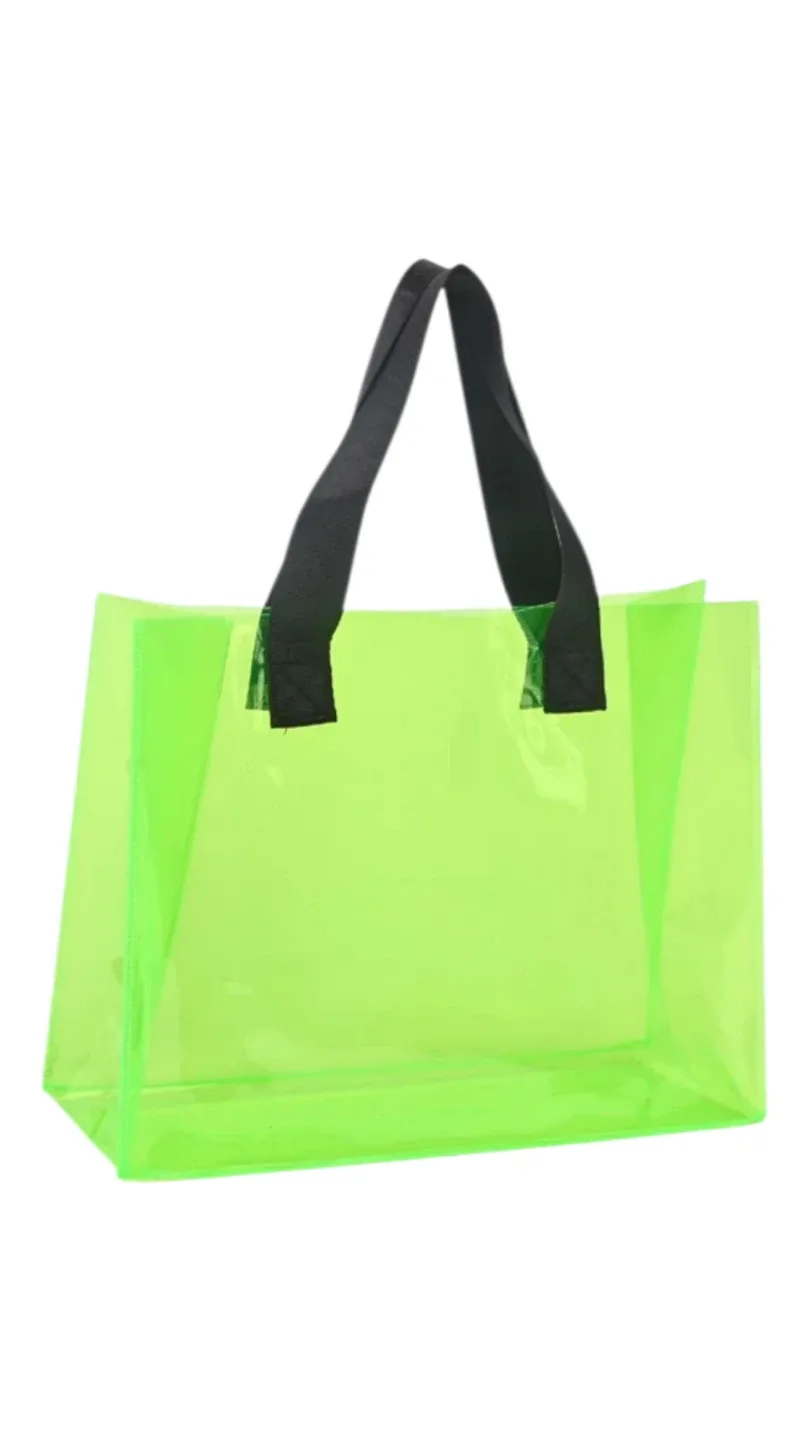 Neon Green Tote Bag