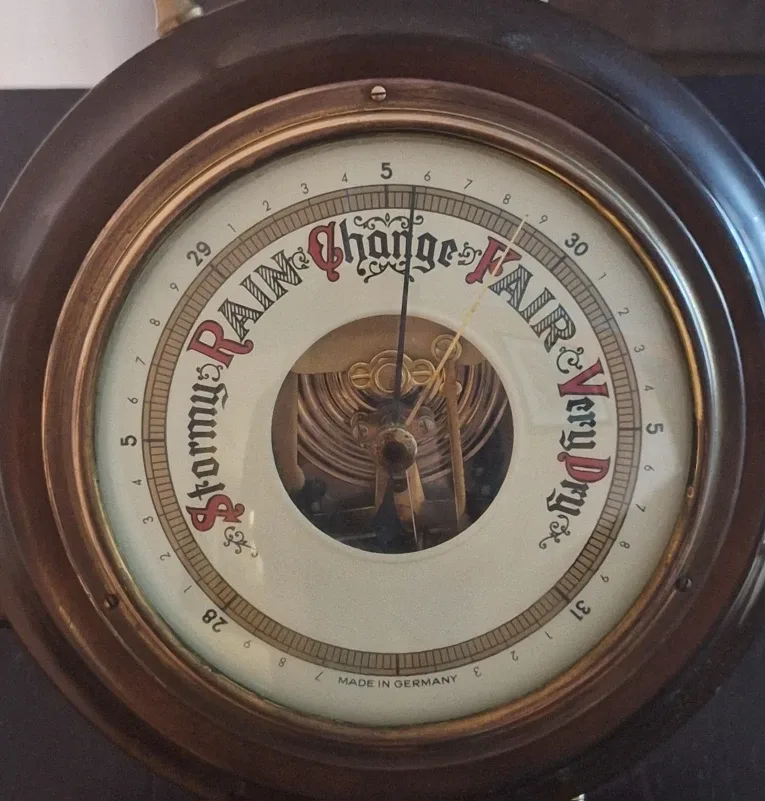 Vintage German Barometer image indicator(2)