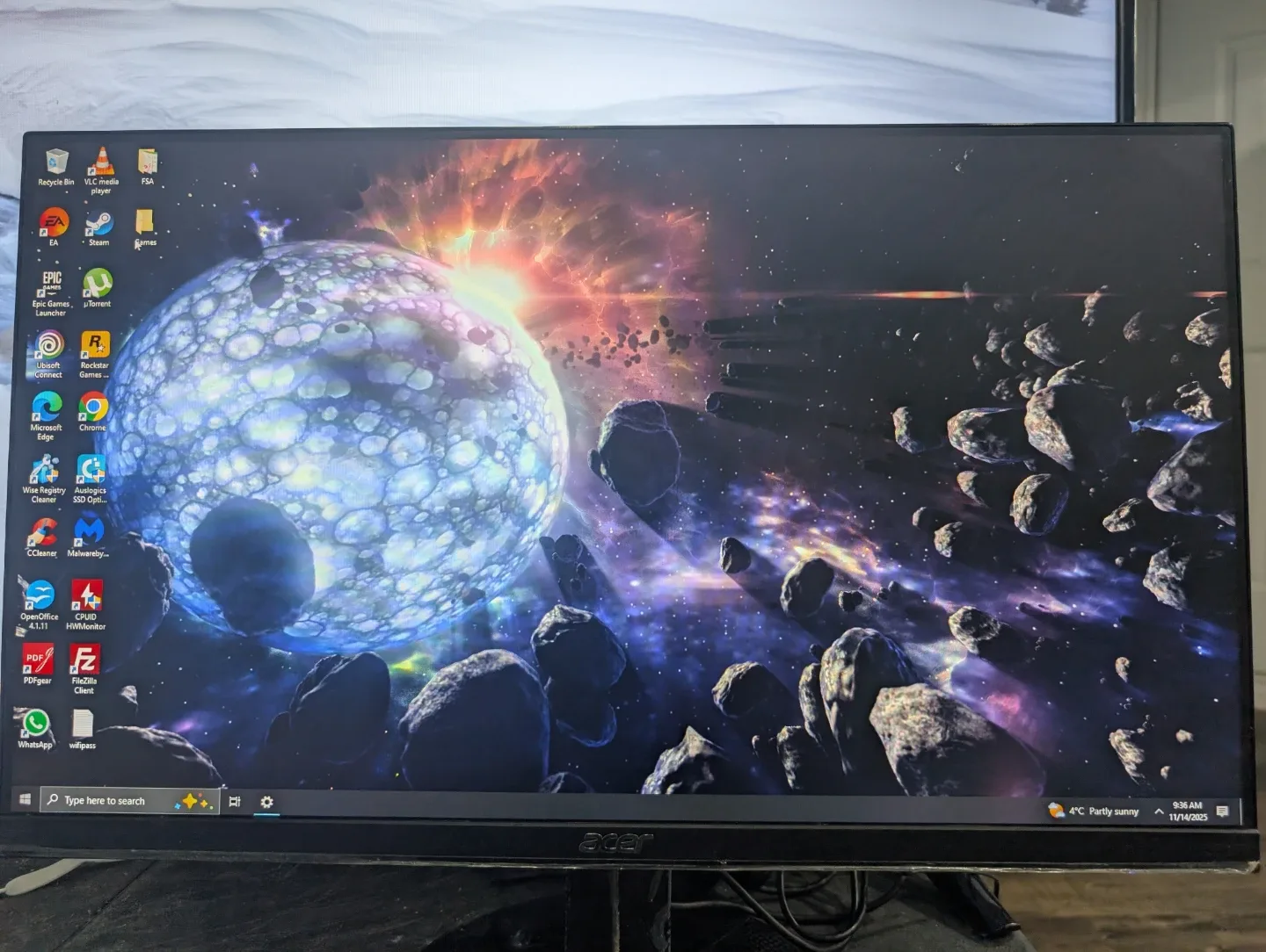 Acer SA240Y Abi 24" LCD Monitor image indicator(2)