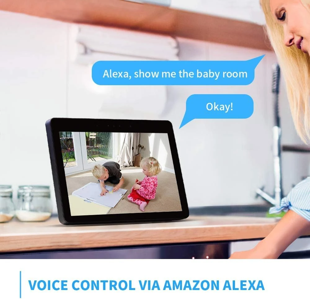 Panamalar Baby Monitor, 1080P WiFi Indoor Security Camera - photo 4