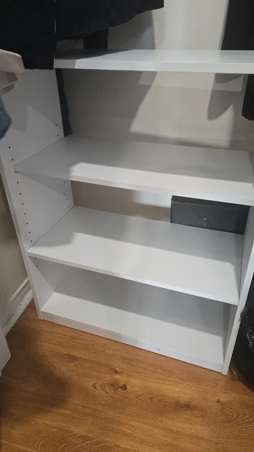 White Shelf Unit
