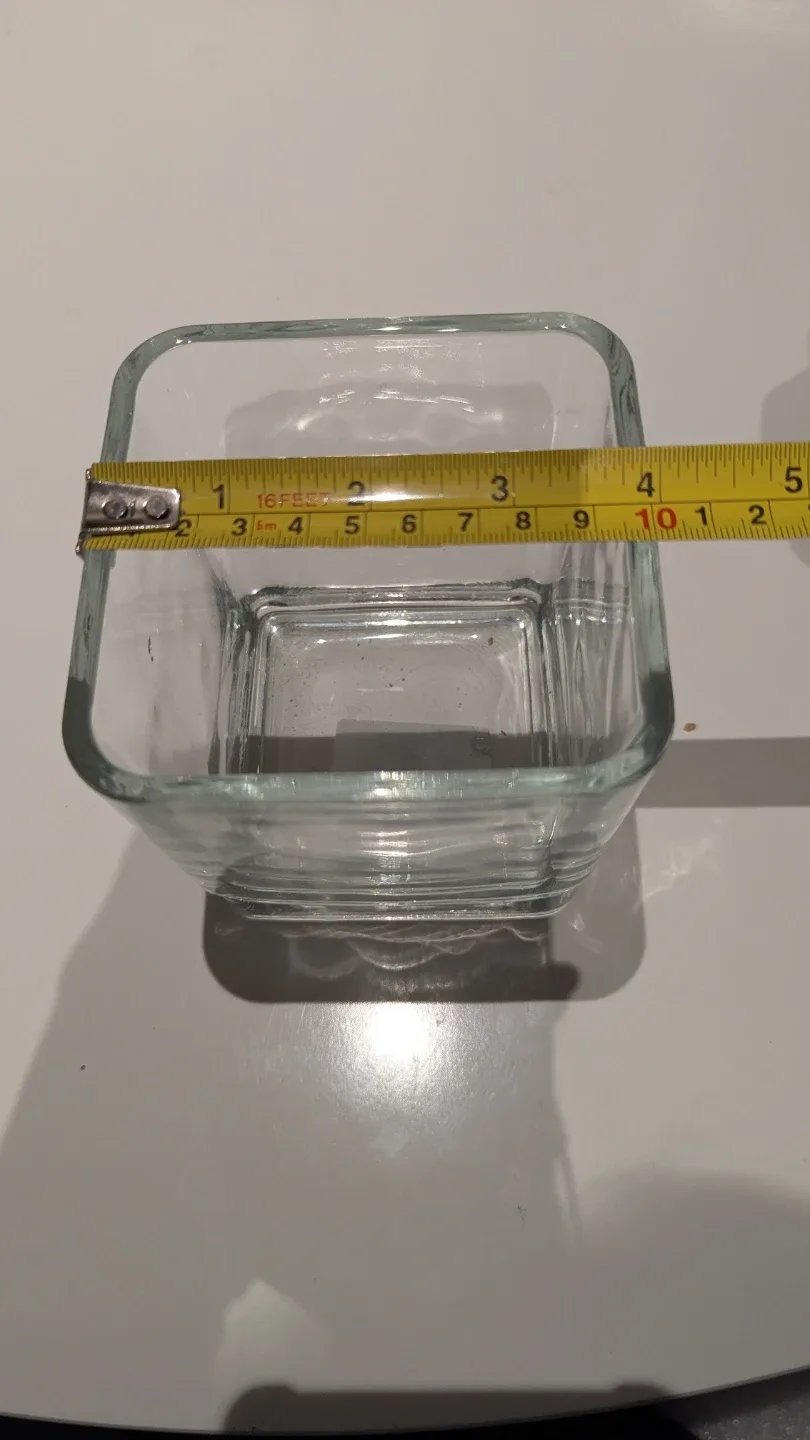 Square Glass Vase image indicator(2)