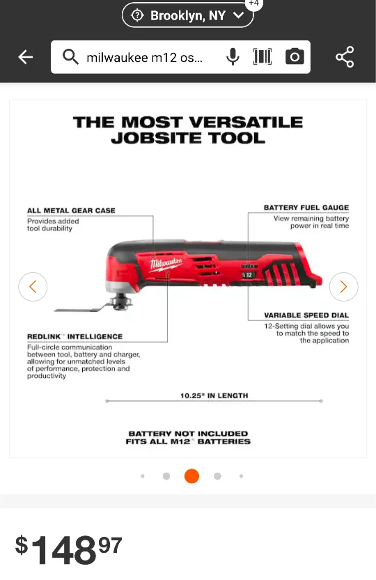 M12 Milwaukee 23GA Cordless Pin Nailer Combo image indicator(3)