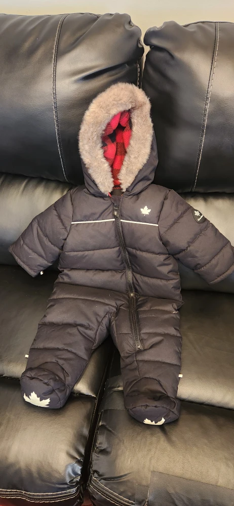 Canadiana Baby Snowsuit