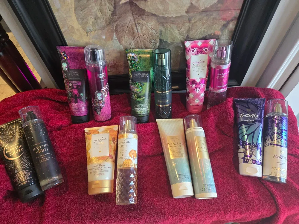 Bath & Body Works Lot: Body Cream & Fine Fragrance Mist