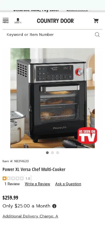 Power XL Versa Chef Multi-Cooker image indicator(2)