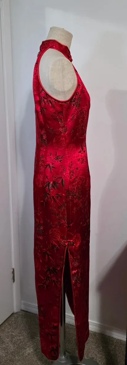 Red Cheongsam Dress image indicator(3)