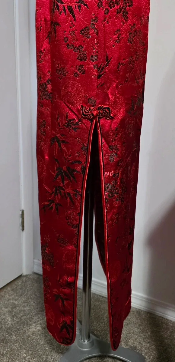 Red Cheongsam Dress image indicator(5)