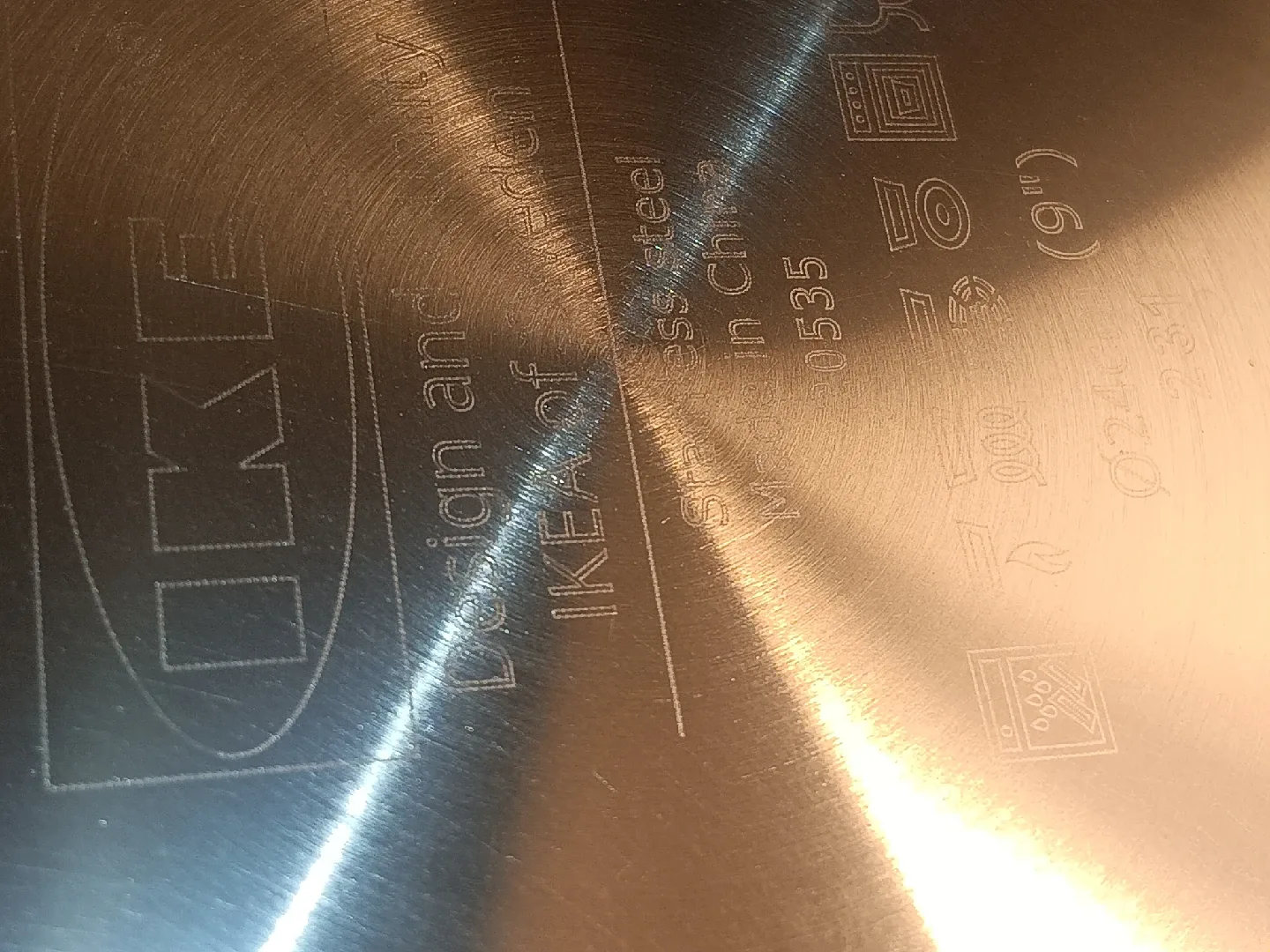 IKEA 9" Stainless Steel Pot image indicator(2)