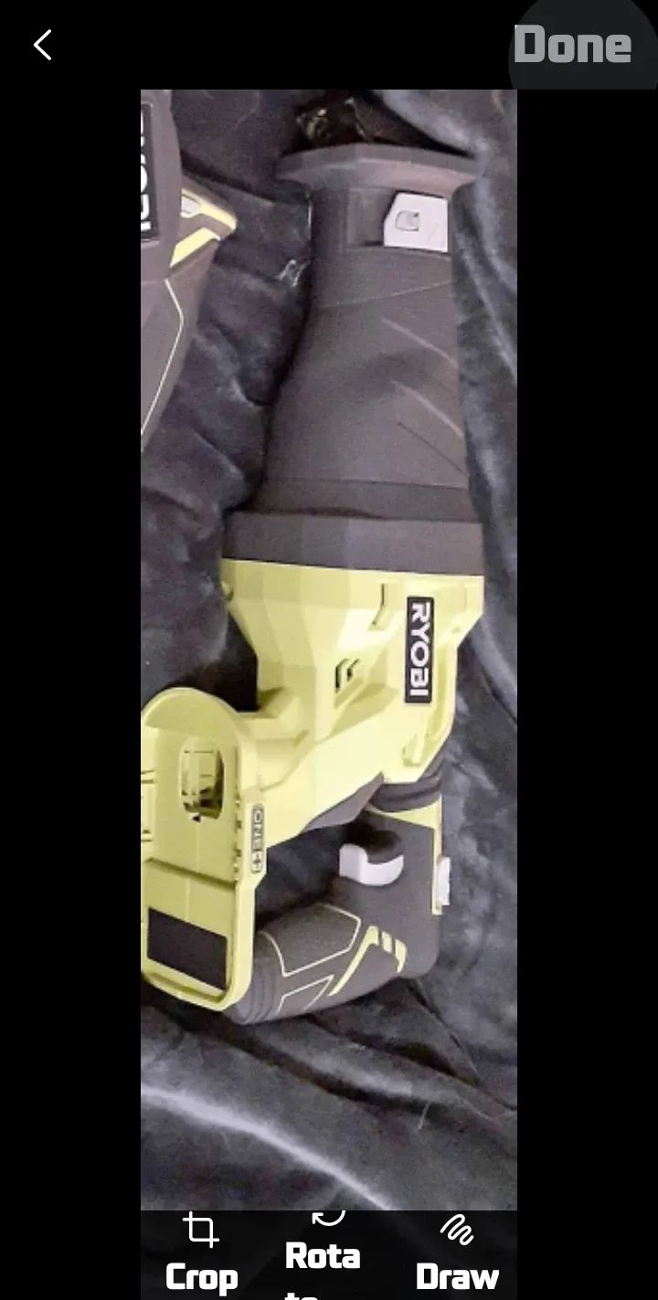 Ryobi Sawzall 18v