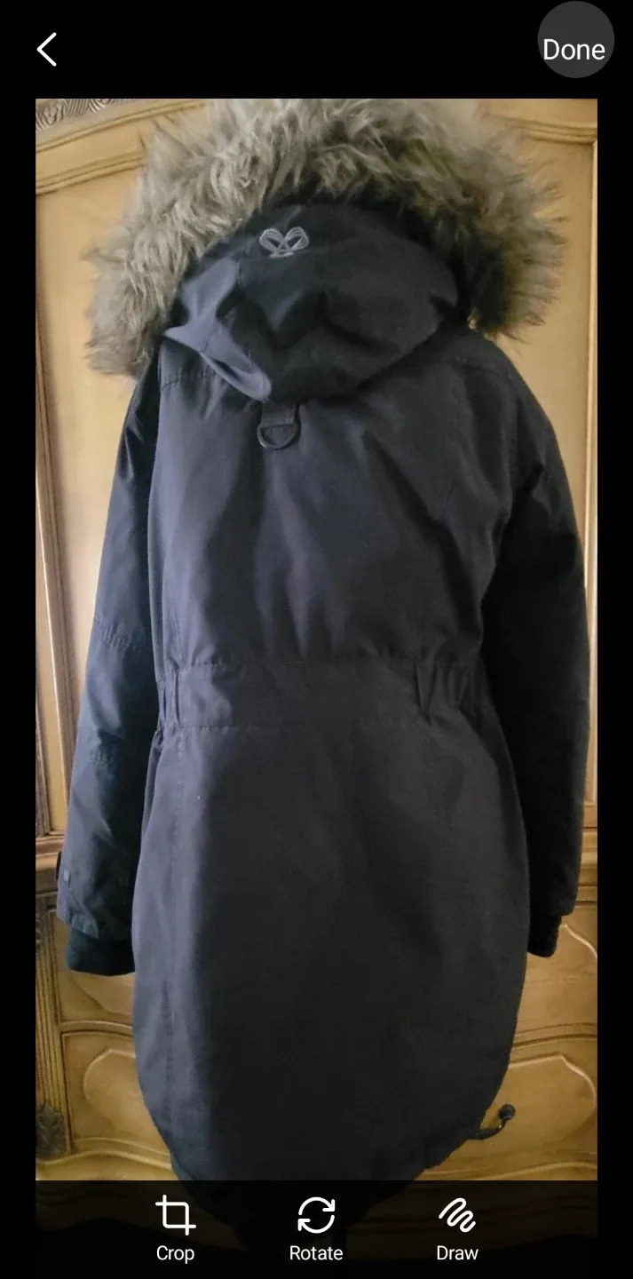 TNA Black Winter Parka image indicator(2)