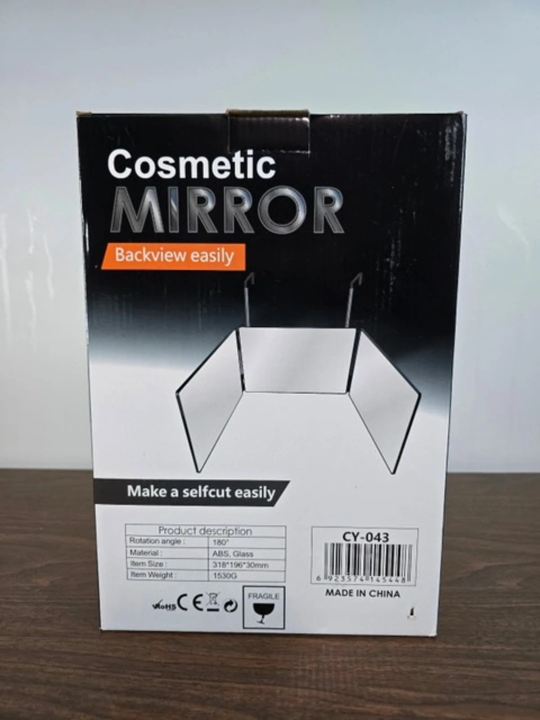 3 Way Mirror with Hooks - photo 3