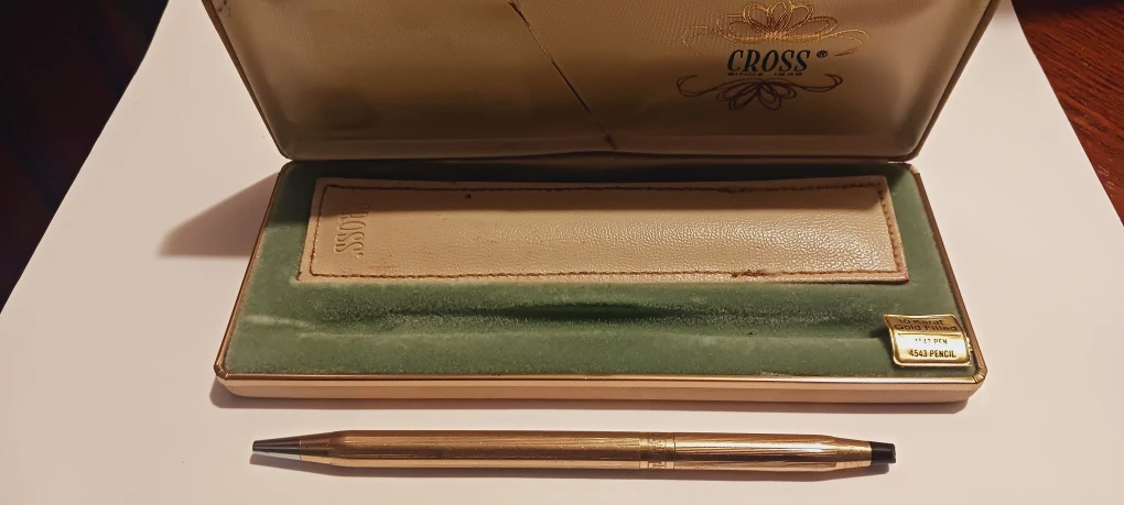 Cross 10 Karat Gold Filled 4543 Pen with Box - photo 2