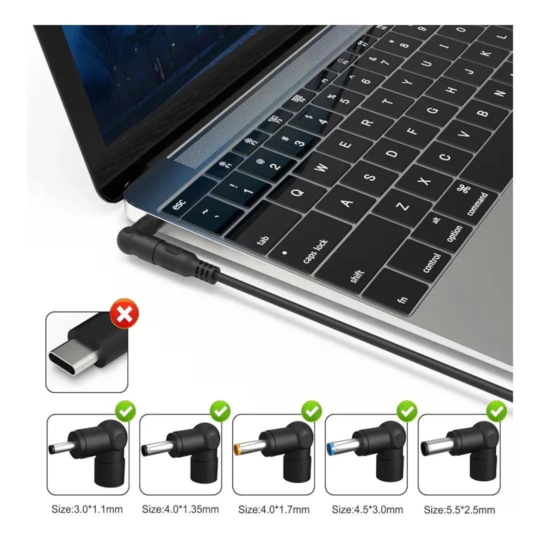 Universal Laptop Charger with 5 Connectors image indicator(3)