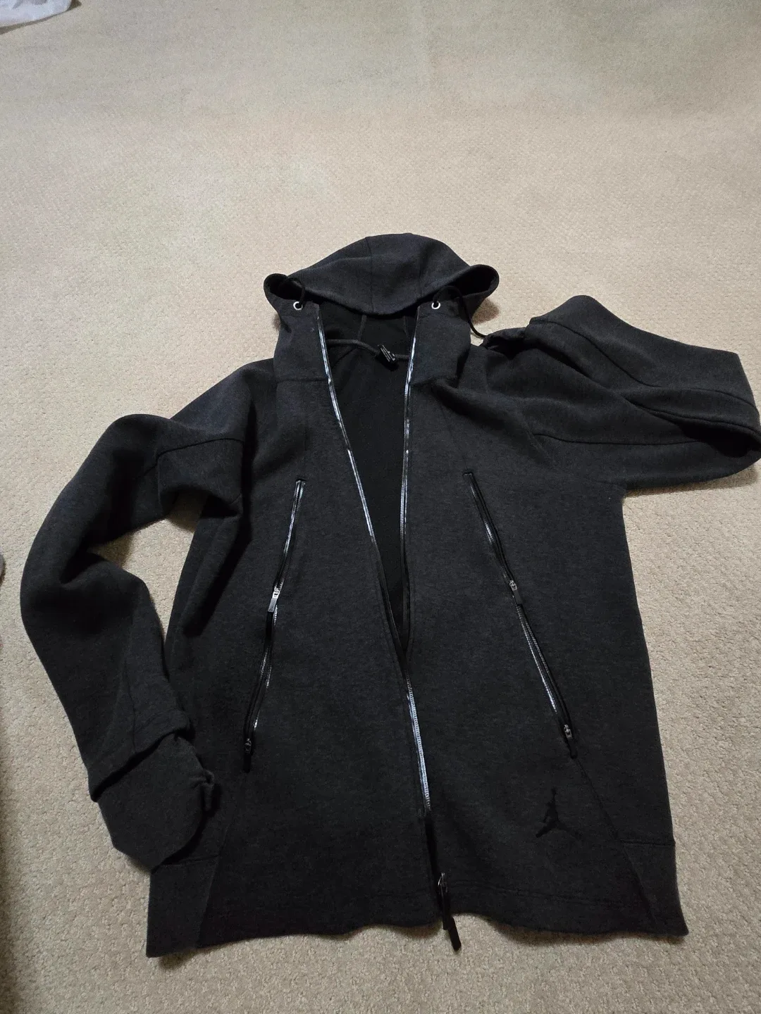 Jordan Full Zip Hoodie - Grey image indicator(3)