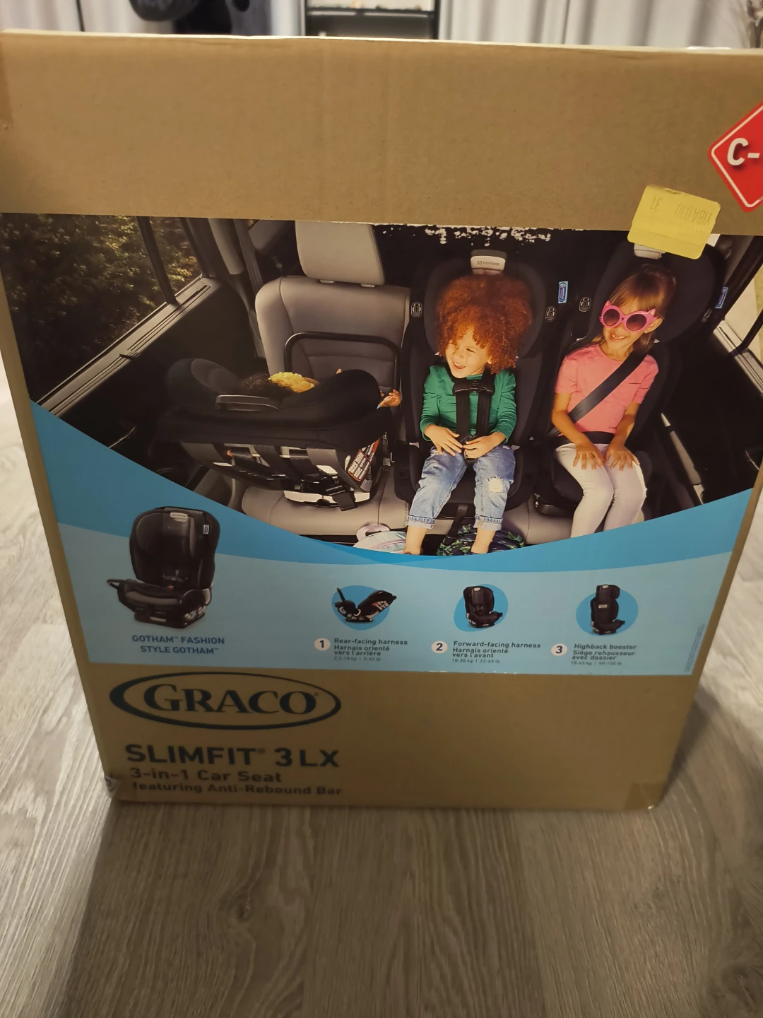 Graco Slimfit 3 LX Car Seat - New in Box!