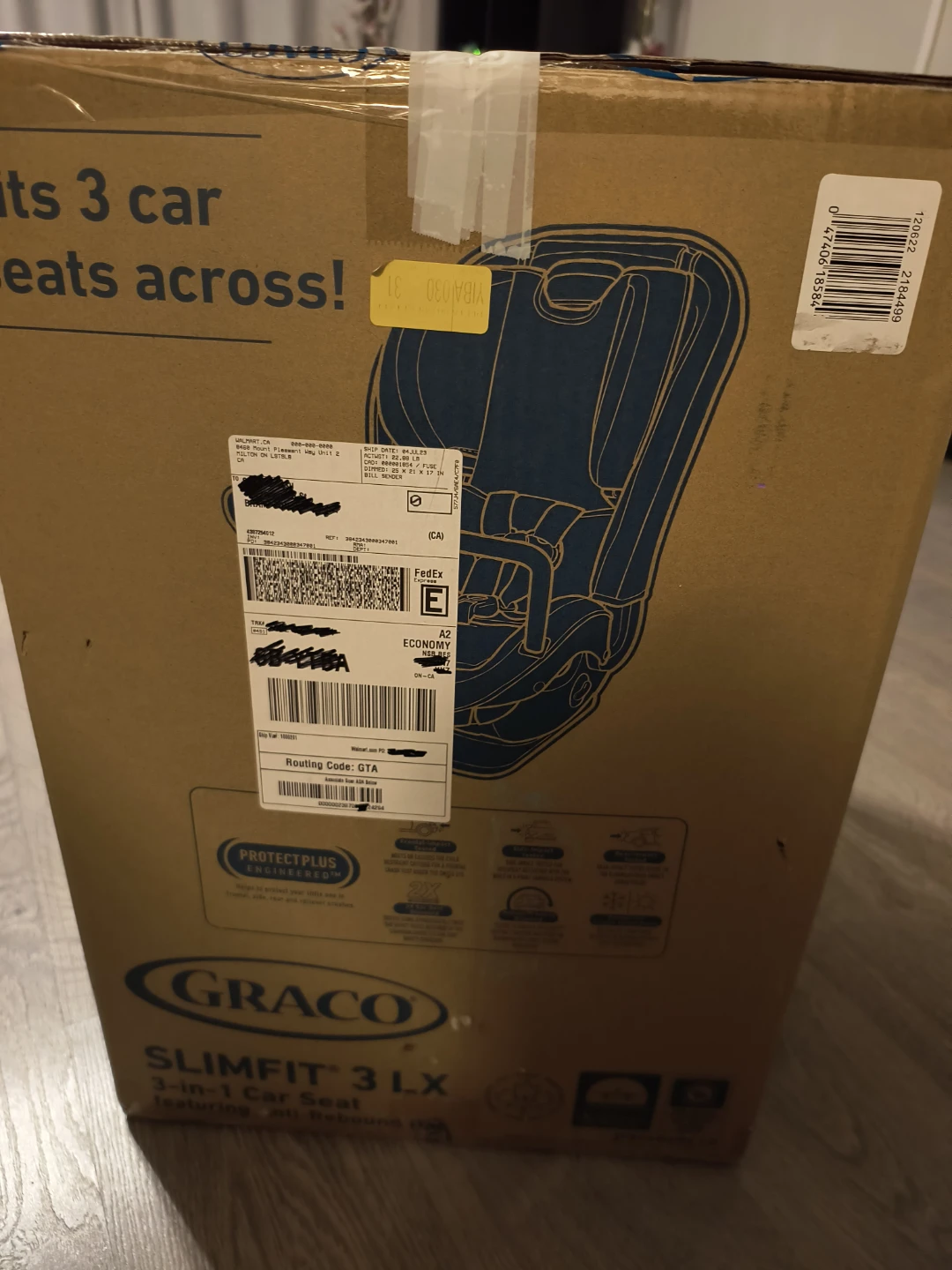 Graco Slimfit 3 LX Car Seat - New in Box! - photo 3